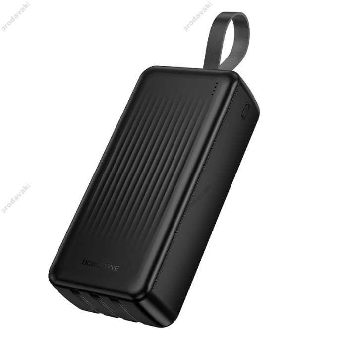 Повербанк портативний акумулятор Power bank BOROFONE BJ79B Clever 30000 mAh Black