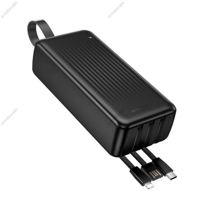 Повербанк портативний акумулятор Power bank BOROFONE BJ79B Clever 30000 mAh Black