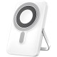 Повербанк портативний акумулятор Power bank Wiwu Wi-P018 Magnetic MagSafe магнітний 10000 mAh White
