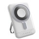 Повербанк портативний акумулятор Power bank Wiwu Wi-P018 Magnetic MagSafe магнітний 10000 mAh White