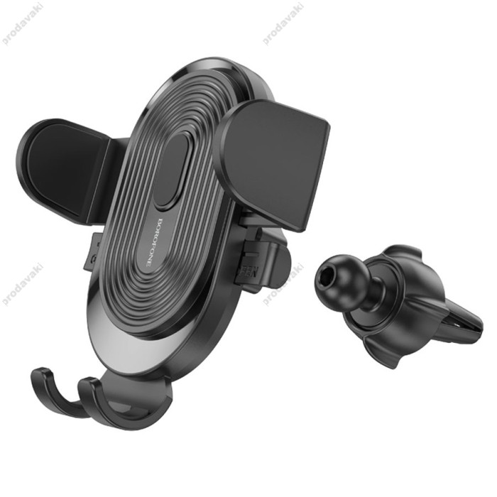 Автомобільний тримач BOROFONE BH84 Experience (air outlet) Black