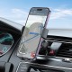 Автомобільний тримач BOROFONE BH92 Grand one-button car holder (air outlet) Black
