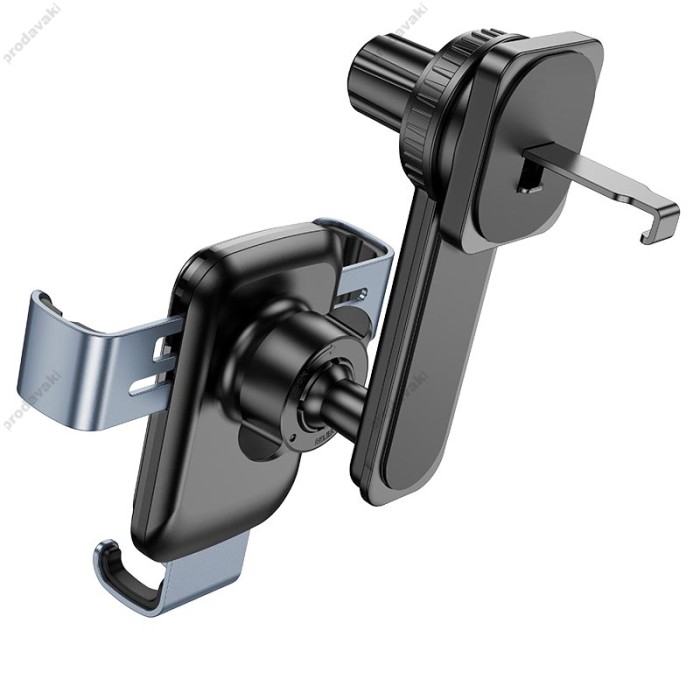 Автомобільний тримач BOROFONE BH94 Warrior gravity car holder (air outlet) Black