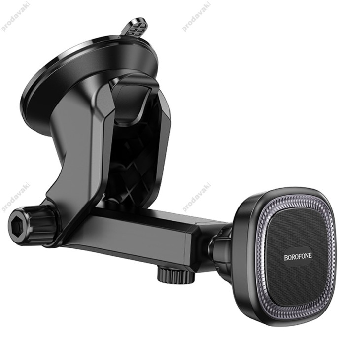 Автомобільний тримач BOROFONE BH97 NT Ice magnetic car holder (center console) Black