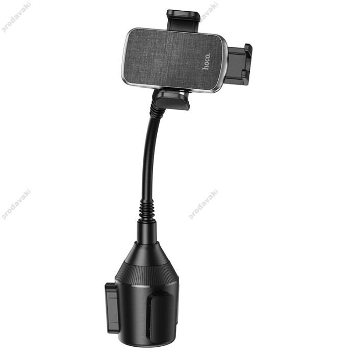 Автомобільний тримач Hoco H63 Utmost push-type car mount (cup holder) Black