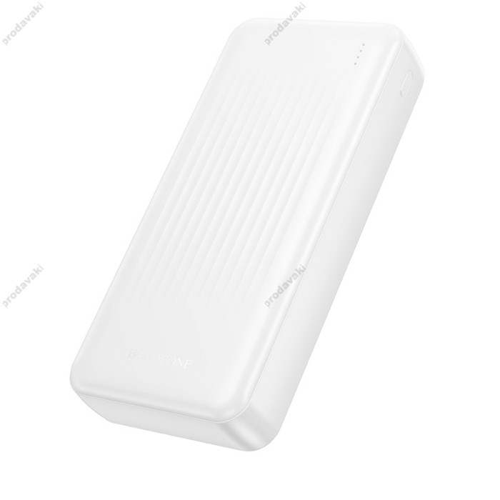 Повербанк портативний акумулятор Power bank Borofone BJ80A Clever 22.5W+PD20W 20000 mAh White
