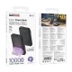 Повербанк портативний акумулятор Power bank BOROFONE BJ83 Ocean 10000 mAh Black