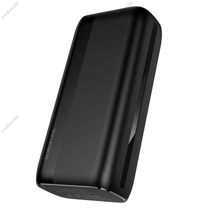 Повербанк портативний акумулятор Power bank Borofone BJ86A Victoria 22.5W+PD20W 30000 mAh Black