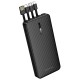 Повербанк портативний акумулятор Power bank BOROFONE BJ84 Freeway 10000 mAh Black