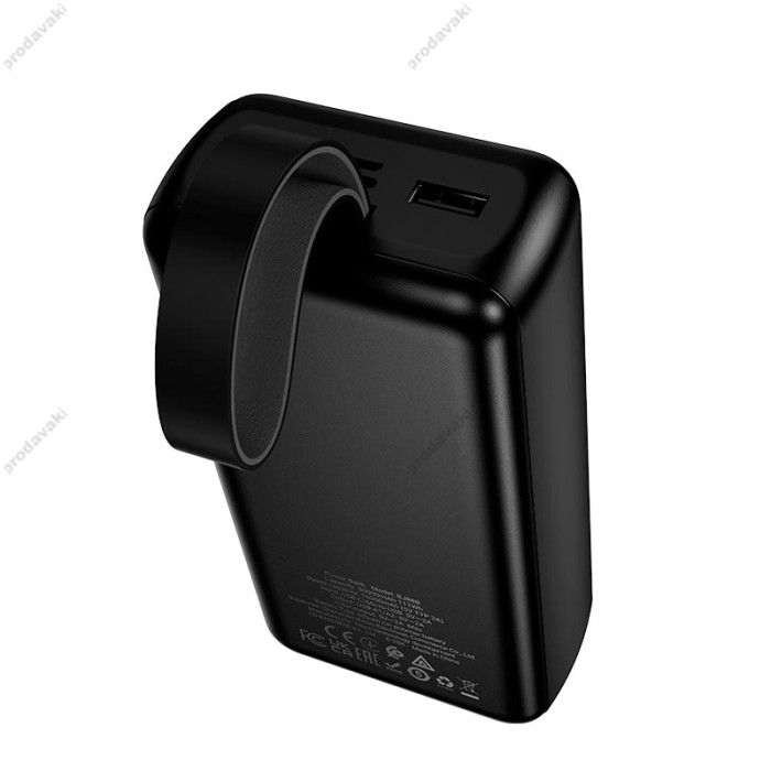 Повербанк портативний акумулятор Power bank BOROFONE BJ88B Clever 30000 mAh Black