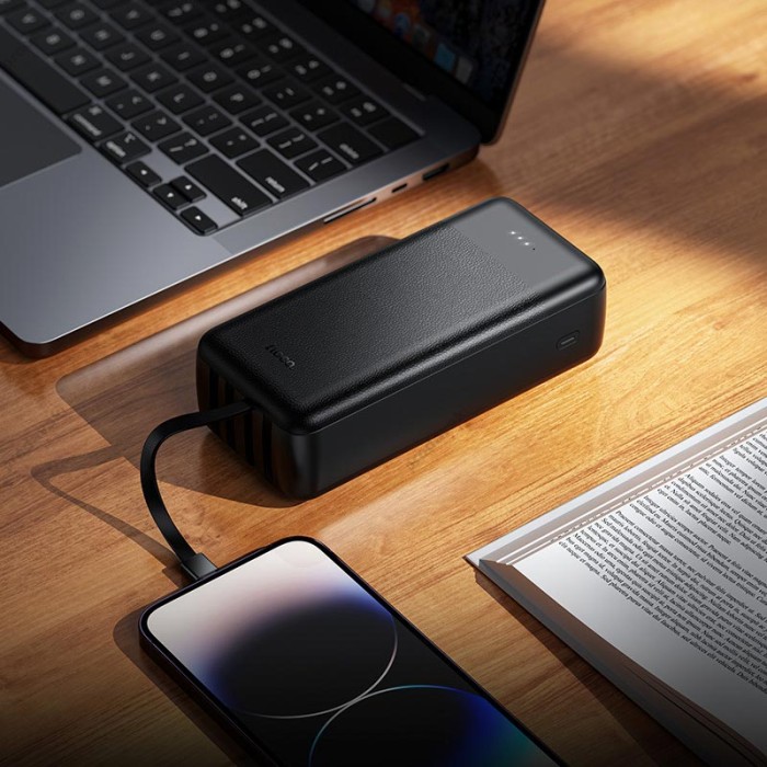 Повербанк портативний акумулятор Power bank BOROFONE J163B Wonderful 30000 mAh black