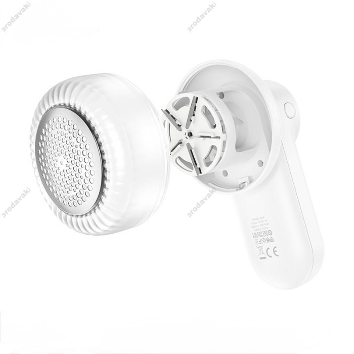 Машинка для видалення ковтунців (катишків) HOCO DI69 Cool clothes hair ball trimmer with digital display White