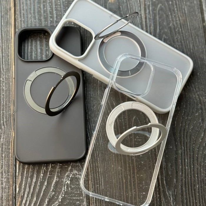 Чохол ROCK Guard Touch Rotating with Magnetic (Foldable Bracket) для iPhone 16 Pro Black