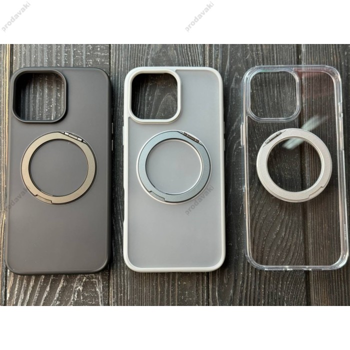 Чохол ROCK Guard Touch Rotating with Magnetic (Foldable Bracket) для iPhone 16 Pro Black