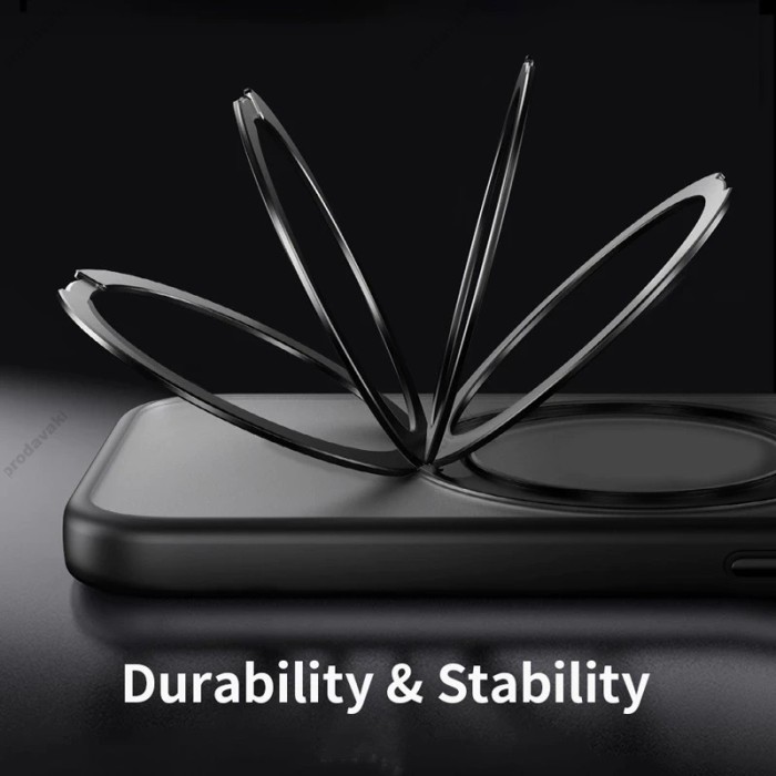 Чохол ROCK Guard Touch Rotating with Magnetic (Foldable Bracket) для iPhone 16 Pro Black