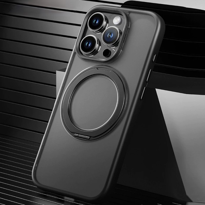 Чохол ROCK Guard Touch Rotating with Magnetic (Foldable Bracket) для iPhone 16 Pro Black