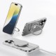 Чохол ROCK Crystal Rotating with Magnetic (Foldable Bracket) for iPhone 16 Pro Transparent