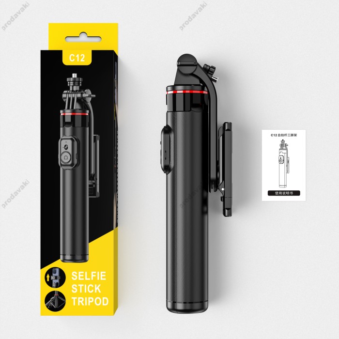 Монопод-трипод CH C12 1.31m Black