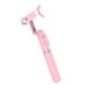 Монопод-трипод HOCO K11 Wireless tripod selfie stand 0.68m Pink