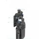 Монопод-трипод Monopod Tripod CH C05 Balanced and stable shooting multifunctional expansion of the metal tripod selfie stick 2m Black