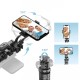 Монопод-трипод Monopod Tripod CH C05 Balanced and stable shooting multifunctional expansion of the metal tripod selfie stick 2m Black