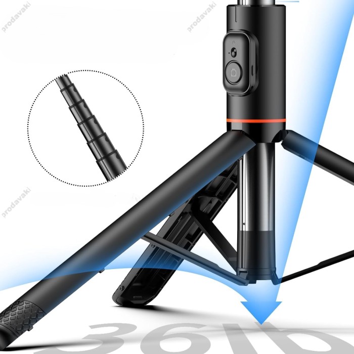 Монопод-трипод Monopod Tripod CH C10 1.83m Black