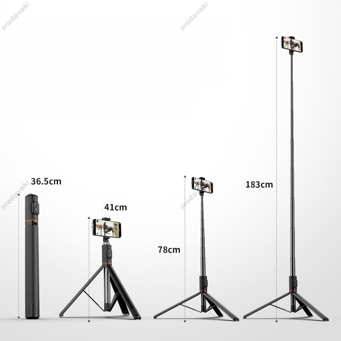 Монопод-трипод Monopod Tripod CH C10 1.83m Black