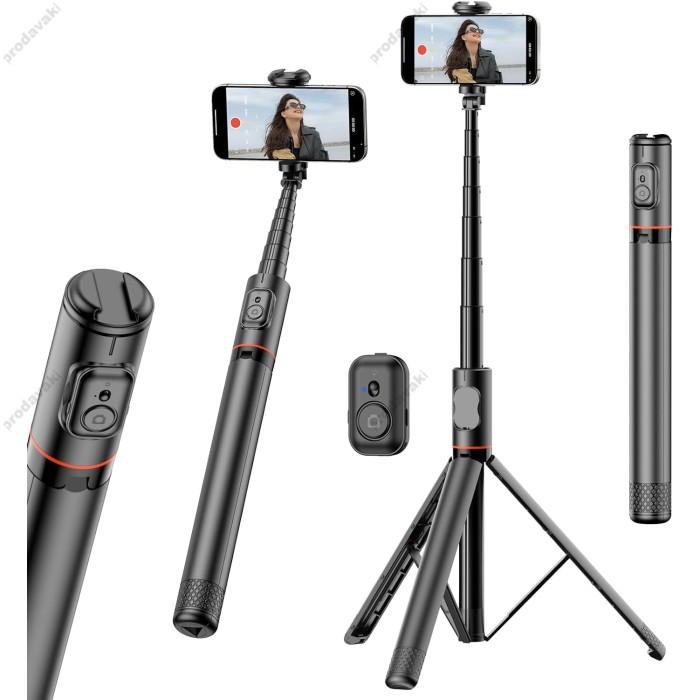 Монопод-трипод Monopod Tripod CH C10 1.83m Black