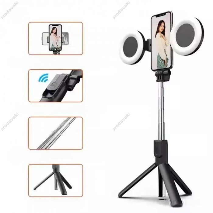 Монопод-трипод CH Q13 RGB Monopod Tripod 1.70m Black