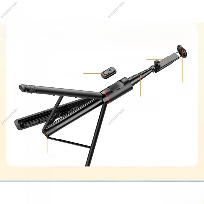 Монопод-трипод Monopod Tripod CH C10 1.83m Black