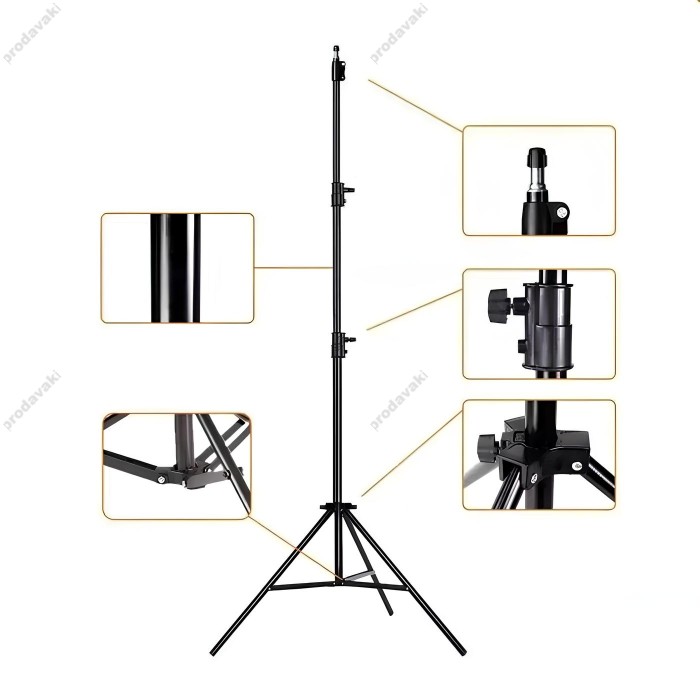 Стійка штатив Tripod Stand Multifunctional Veron CT2100 ¼ 2.10м