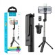 Монопод-трипод HOCO K15 Treasure aluminum alloy fill light live broadcast 0.8m Black