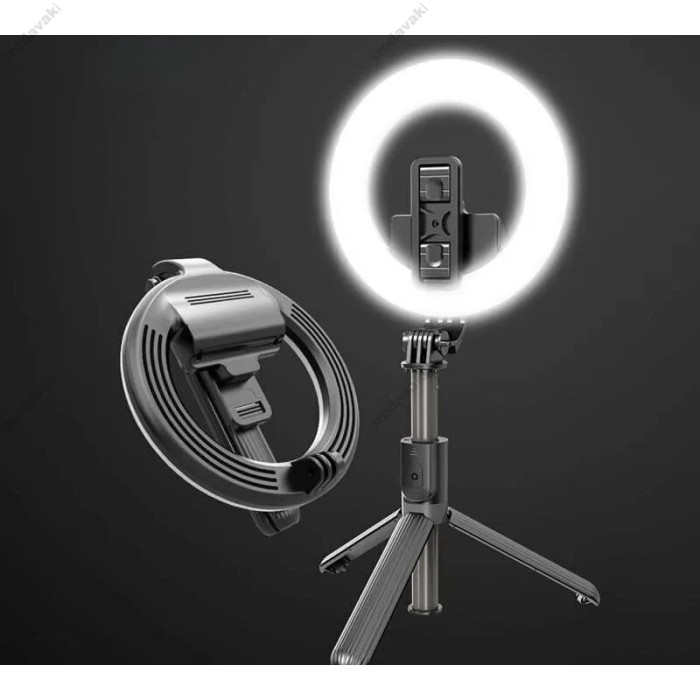 Монопод-трипод кільцева лампа CH L-07 0.9m Black