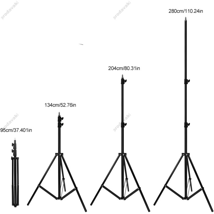 Стійка штатив Tripod Stand Multifunctional CH T-003 Посилений на пуружинному механізмі ¼ 2.80m