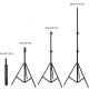 Стійка штатив Tripod Stand Multifunctional CH T-003 Посилений на пуружинному механізмі ¼ 2.80m