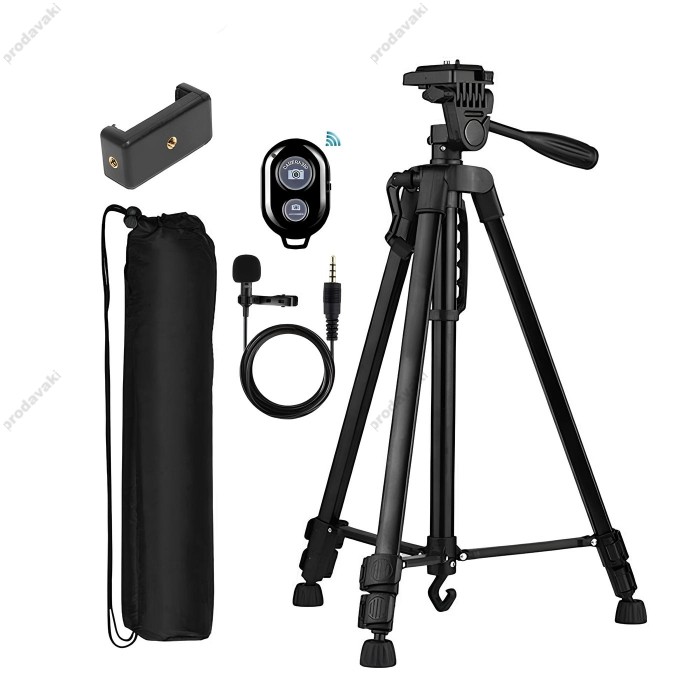 Штатив-трипод Tripod Stand Multifunctional ¼ CH F-3366T 1.41m 