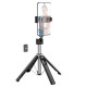 Монопод-трипод HOCO K18 Wave four-leg live broadcast holder 0.97m Black
