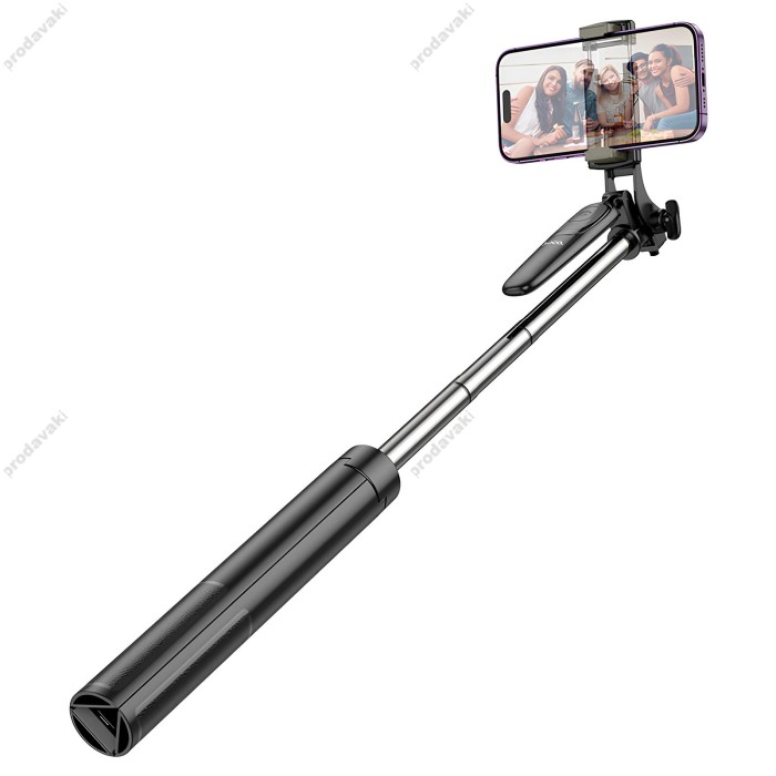 Монопод-трипод HOCO K19 Soul live broadcast holder 1.57m Black