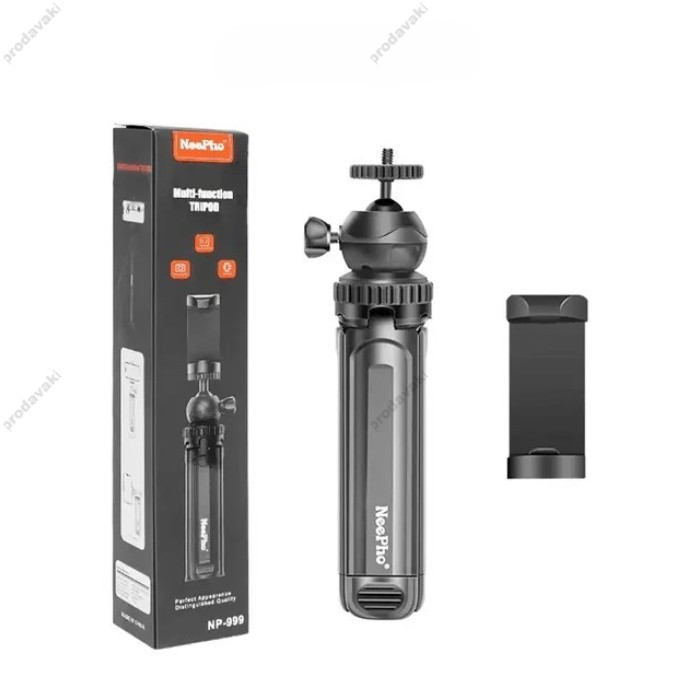 Стійка трипод Neepho NP-999 0.38m Black