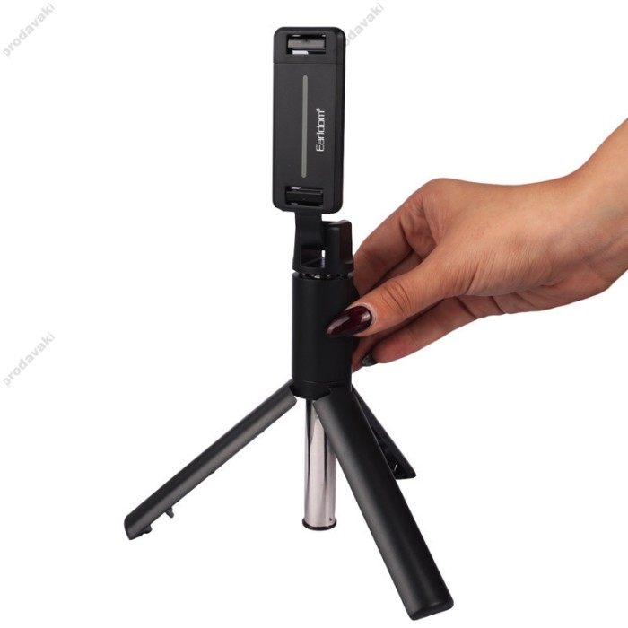 Монопод-трипод Monopod Tripod Earldom ET-ZP23 Bluetooth 0.75m Black