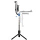 Монопод-трипод кільцева Лампа Hoco LV03 Showfull fill light live broadcast holder 0.92m Black