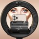 Монопод-трипод кільцева Лампа Hoco LV03 Showfull fill light live broadcast holder 0.92m Black