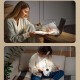 Настільна лампа Glocusent Mini clip-on Book light Black