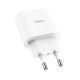 Мережевий зарядний пристрій HOCO C94A Metro single port charger Type-C cable 20W White