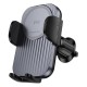 Автомобільний тримач із бездротовою зарядкою BOROFONE BH221 Path push-type (air outlet) 15W Black