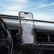 Автомобільний тримач із бездротовою зарядкою BOROFONE BH221 Path push-type (air outlet) 15W Black