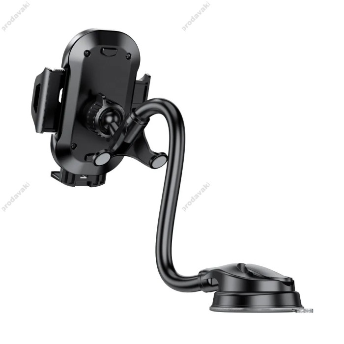 Автомобільний тримач XO C85 Car hose suction cup mobile phone holder Black