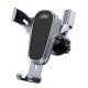 Автомобільний тримач XO C86 Car air outlet bracket Black
