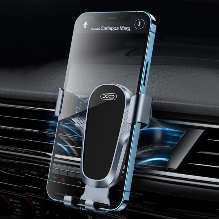 Автомобільний тримач XO C86 Car air outlet bracket Black