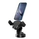 Автомобільний тримач XO C88 Suction Cup Car Bracket One-touch lock for stable travel Black